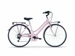 Bicicletta passeggio donna touring mbm rosa