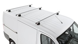 Pair of roof bars for commercial vehicles Aluminum bar 135 cm - Fabbri