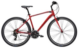 bicicletta uomo Hybrid Cicli Adriatica color rosso