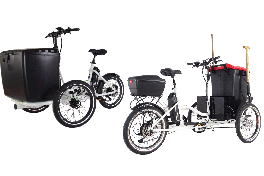 Triciclo elettrico cargo bike XL Etnnic 