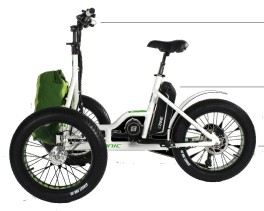 Triciclo Adulti Elettrico Fat Trike 2.0 Road Etnnic