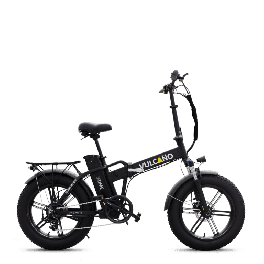 Bicicletta elettrica pieghevole fat ruote larghe vulcano extreme 1.2